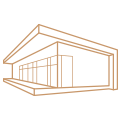 Illustration moderner Architektur – Neubauprojekte Kunstreich Bauunternehmung Wittmund